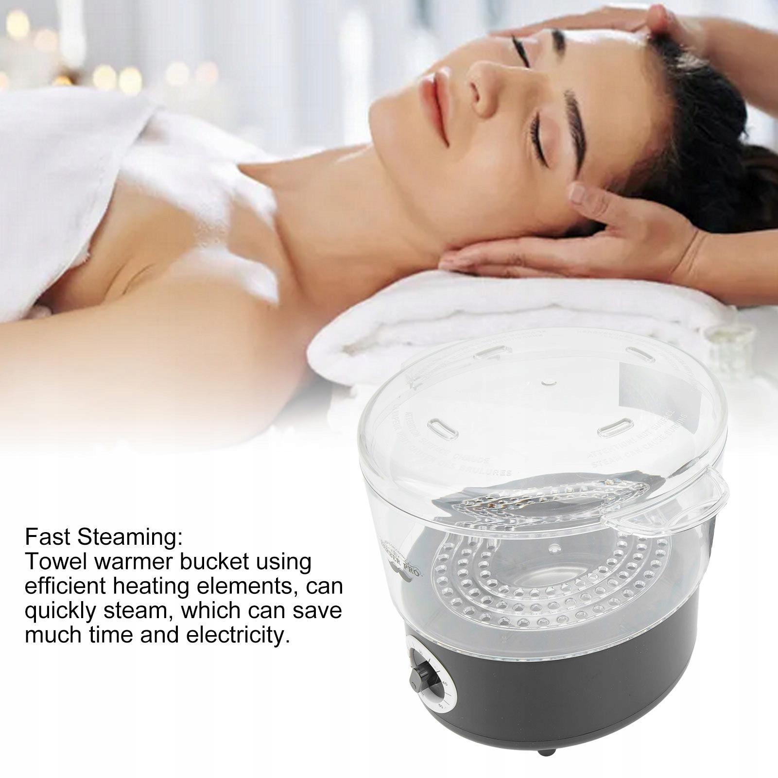 PAROWY PODGRZEWACZ DO RĘCZNIKÓW KAMIENI Marka inna marka