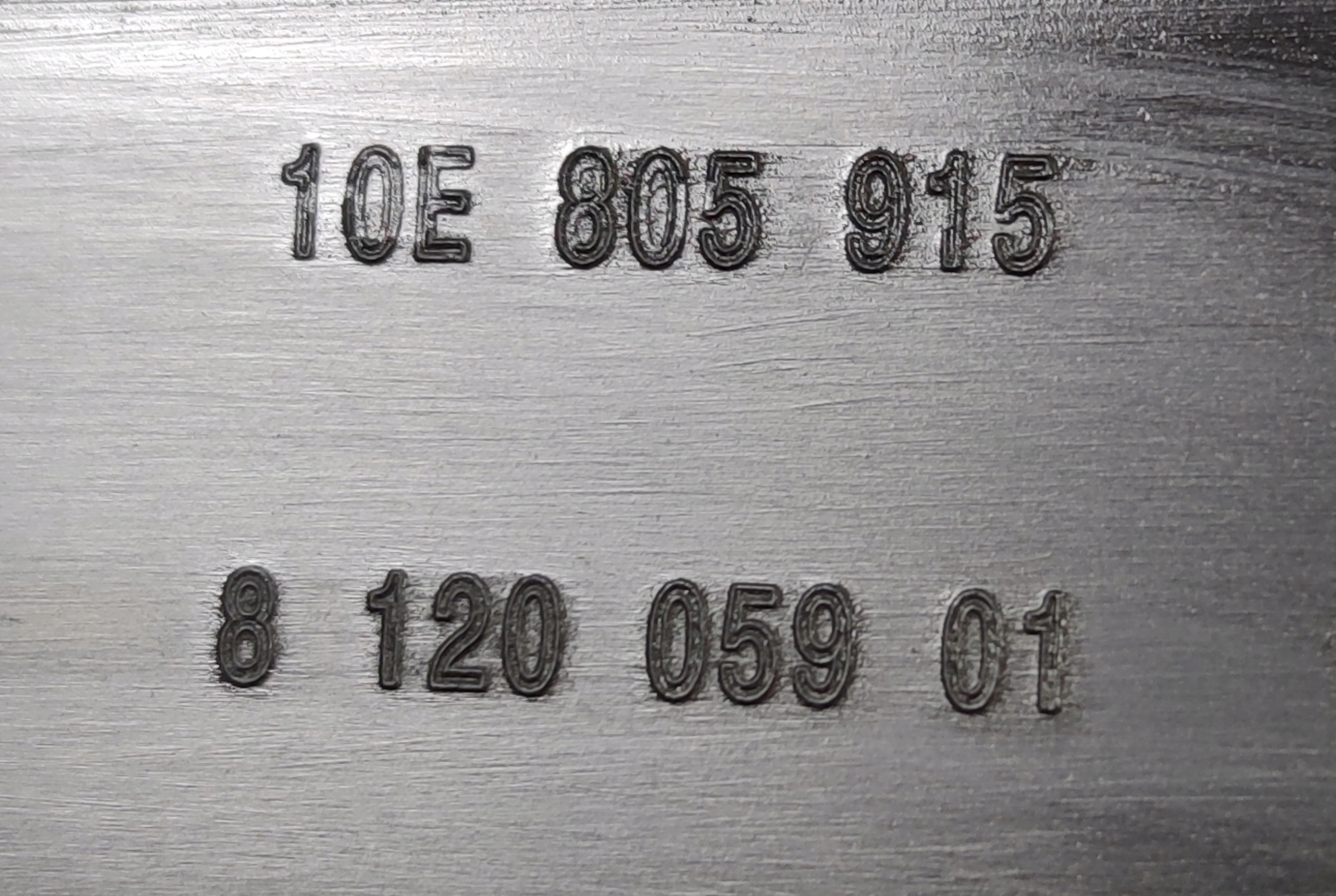 CUPRA BORN 21- BLENDE ABDECKUNG DER STOSSSTANGE VORNE 10E805915
