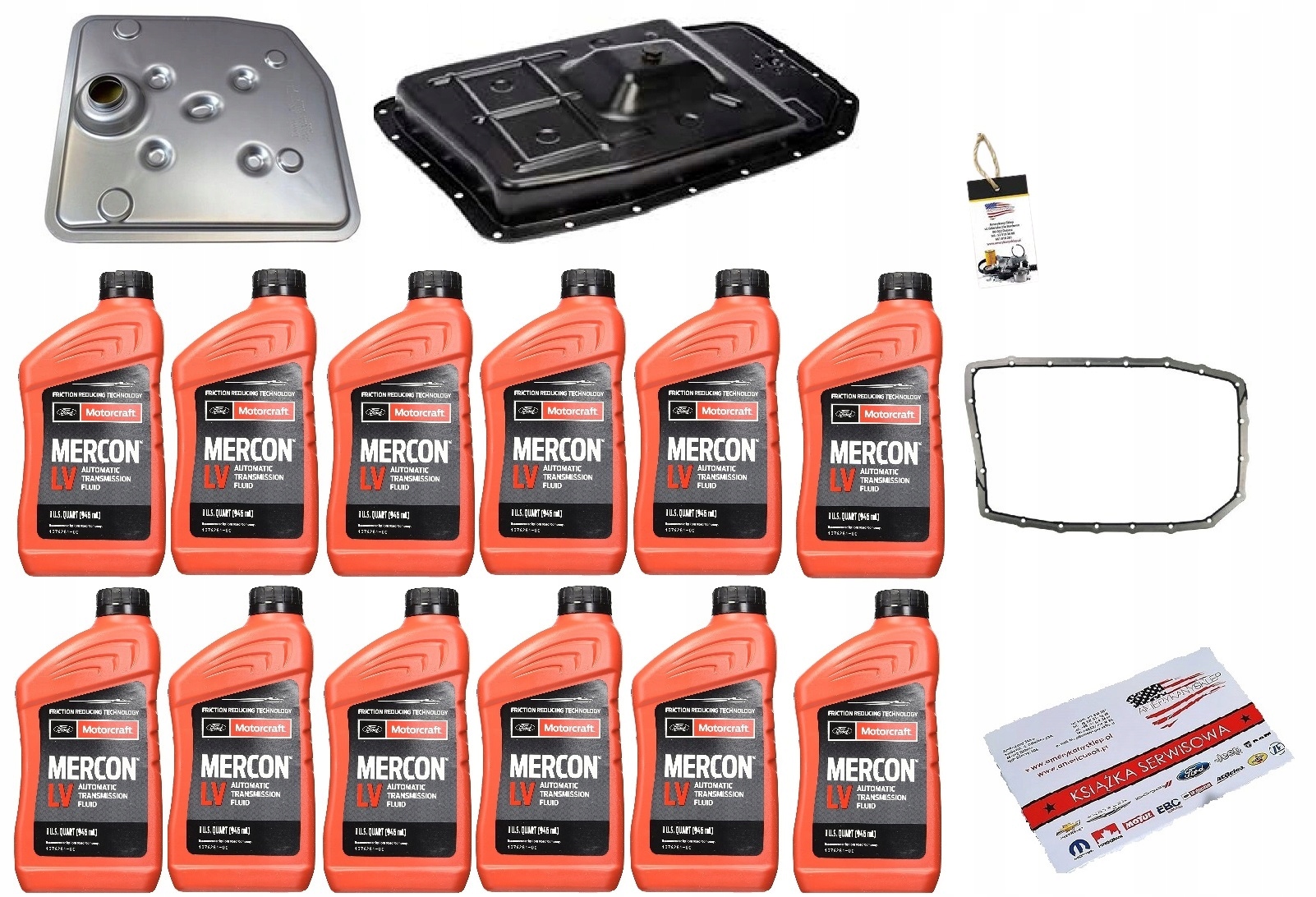 MERCON LV X 12 + FILTR + MISKA + USZCZELKA MUSTANG