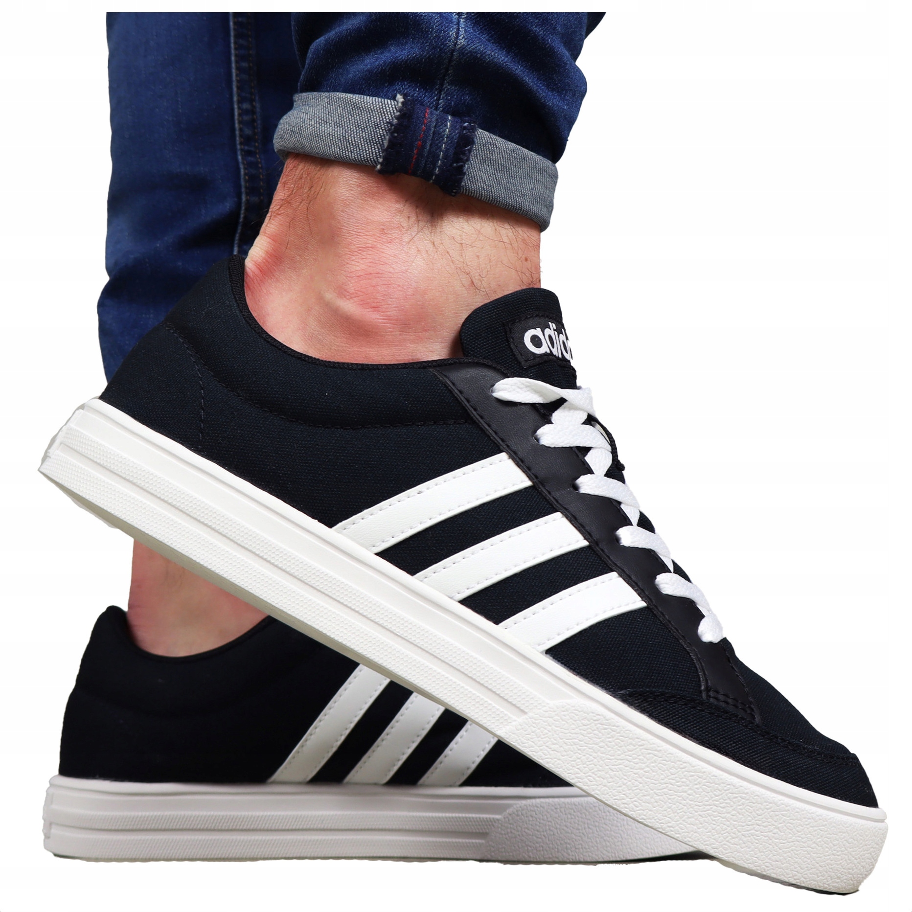 pánské boty Adidas sportovní tenisky Pohodlné tenisky pro každodenní nošení Černé