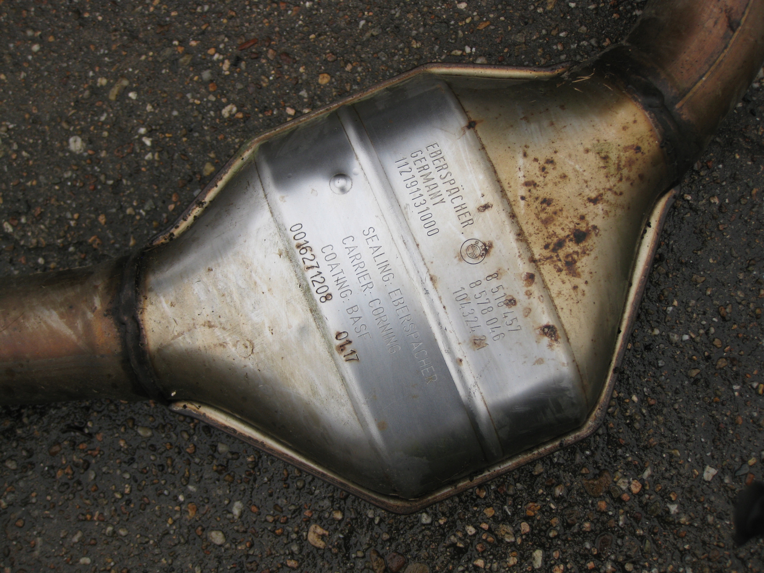 BMW F31 2.0D scarico silenziatore 8578049