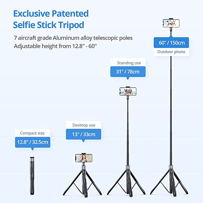 Tripod Atumtek ATSS052 130 cm czarny