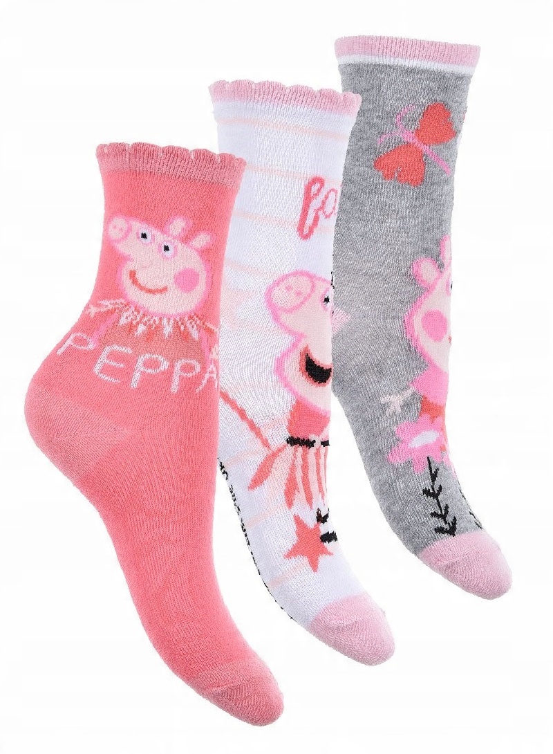 

Skarpety skarpetki 3-pack Świnka Peppa 27/30