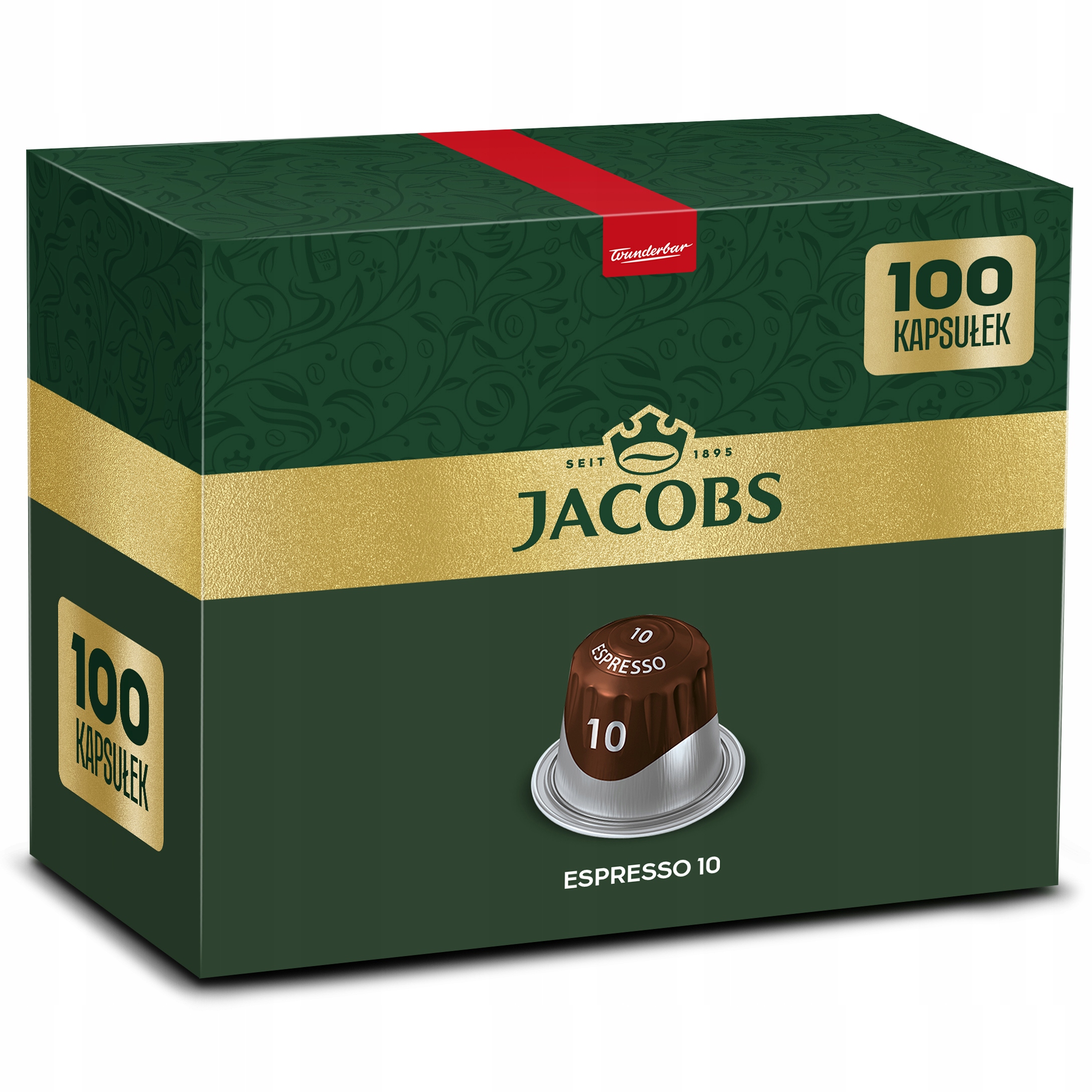 Kapsułki Jacobs Espresso Intenso 10 kawa do Nespresso(r)* zestaw 9+1