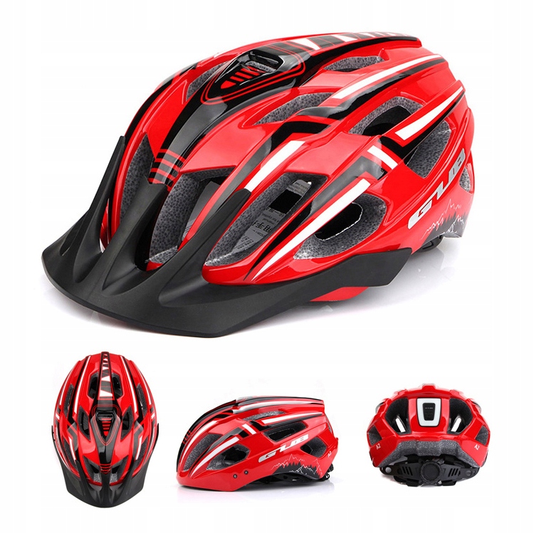 

Kask Rowerowy Gub na Rower z Diodami + Kabel Usb