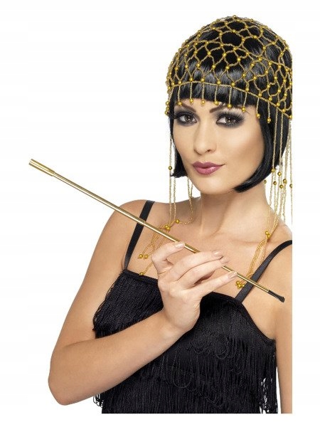 

Cygaretka Lufka Złota Rozkładana Lata 20 Akcesoria