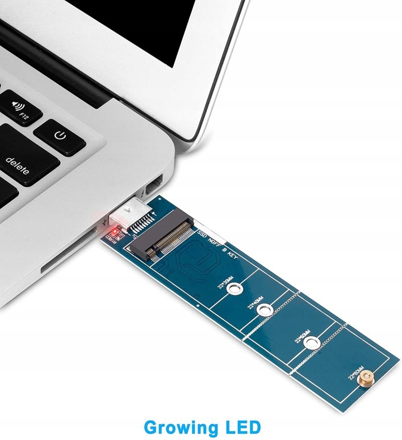 Adapter przejściówka M.2 SATA B B+M SSD do USB 3.0 Marka WulkanCenPL