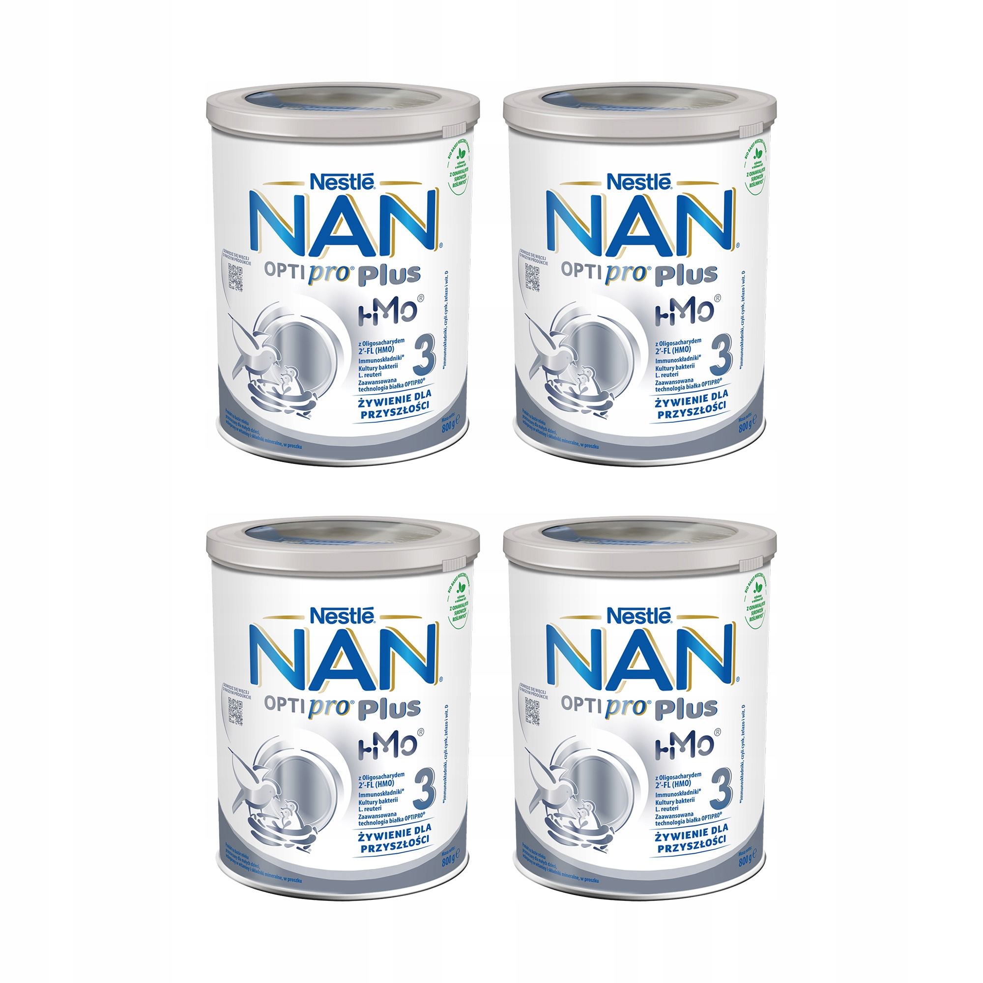 NESTLE NAN OPTIPRO PLUS 3 HM-O 4x800g