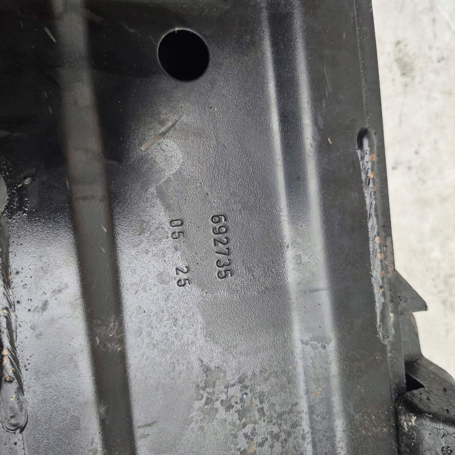 CUPRA TERRAMAR 24- ABSORBER pillar PIANKA rear part 578807695
