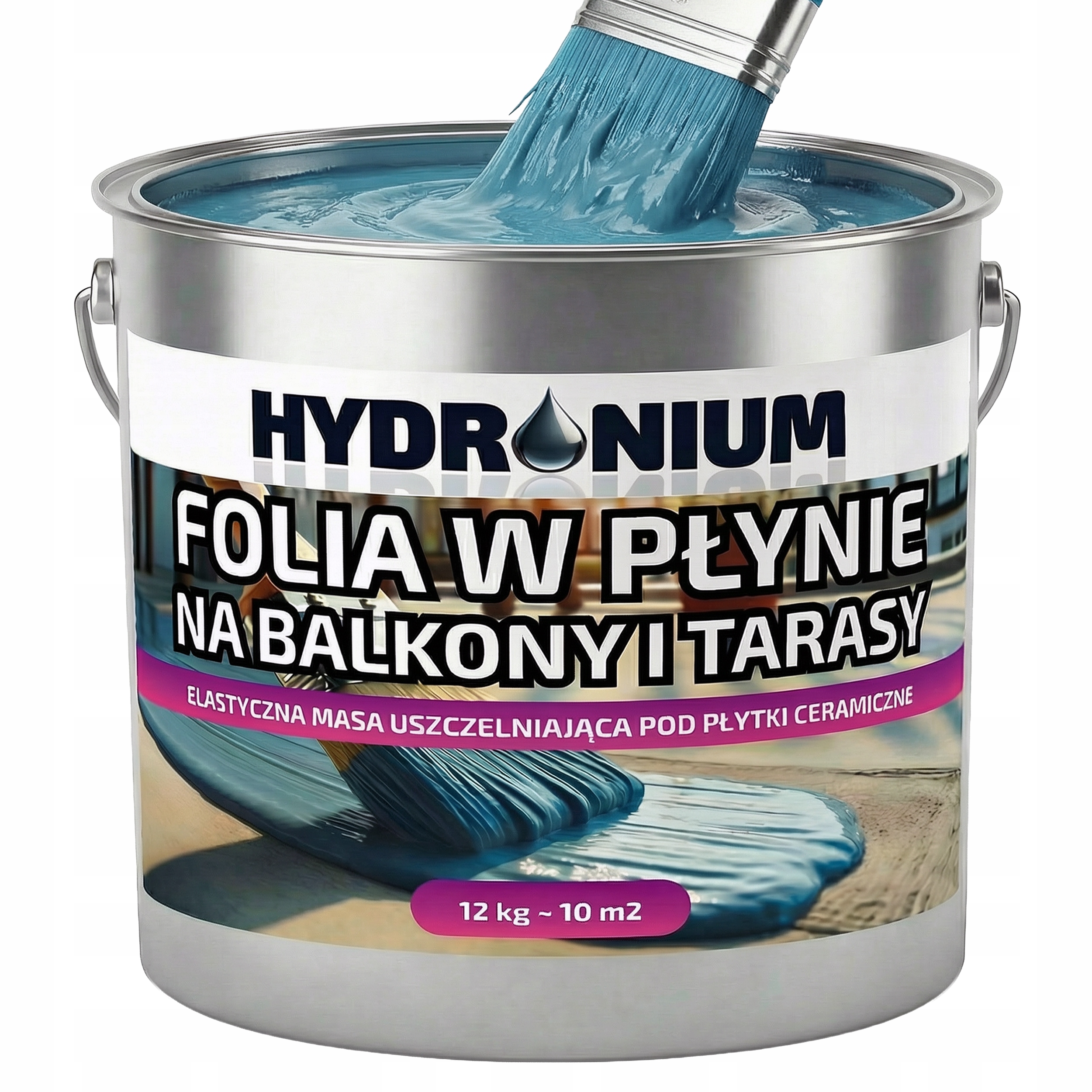 Hydronium Fólie Tekutá Na Balkony A Terasy 12 Kg Hydroizolace V Exteriéru