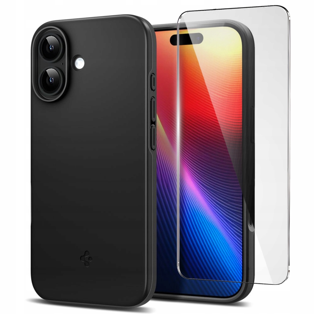 Spigen Slim Pouzdro Pouzdro 1,55 MM Magsafe Pro Iphone 17 Ochranné Sklo Sklo Displej