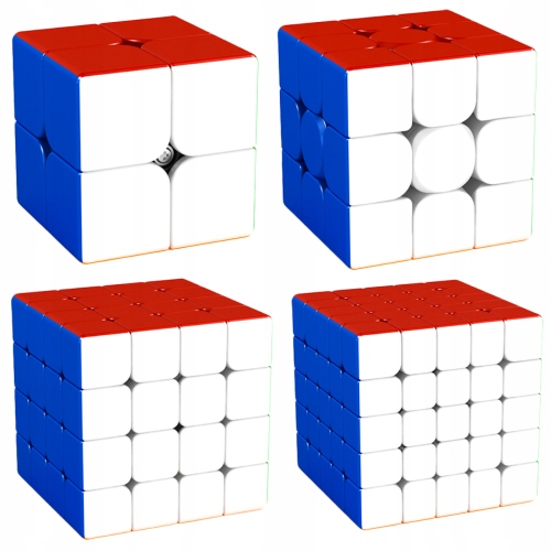 

Zestaw kostka 2x2 3x3 4x4 5x5 + Podstawka
