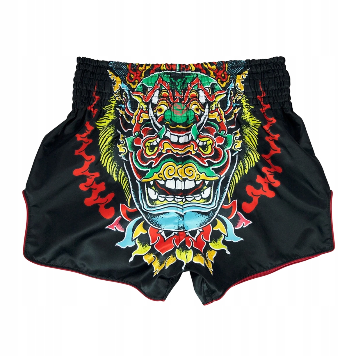 kraťasy muay thai fairtex bs1912 kabuki XL Černé