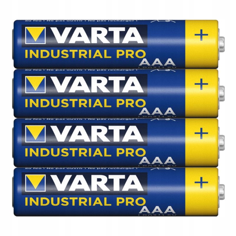 

Zestaw 4x Bateria LR03 Varta Industrial Aaa B18Z