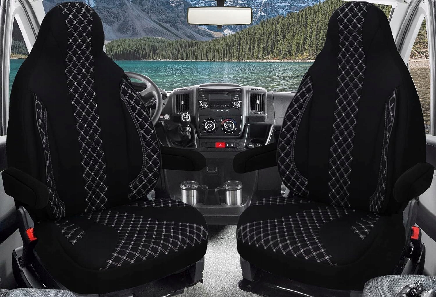Bremer Sitzbezüge WPL408 Poťahy na sedadlá Fiat Ducato 2 ks