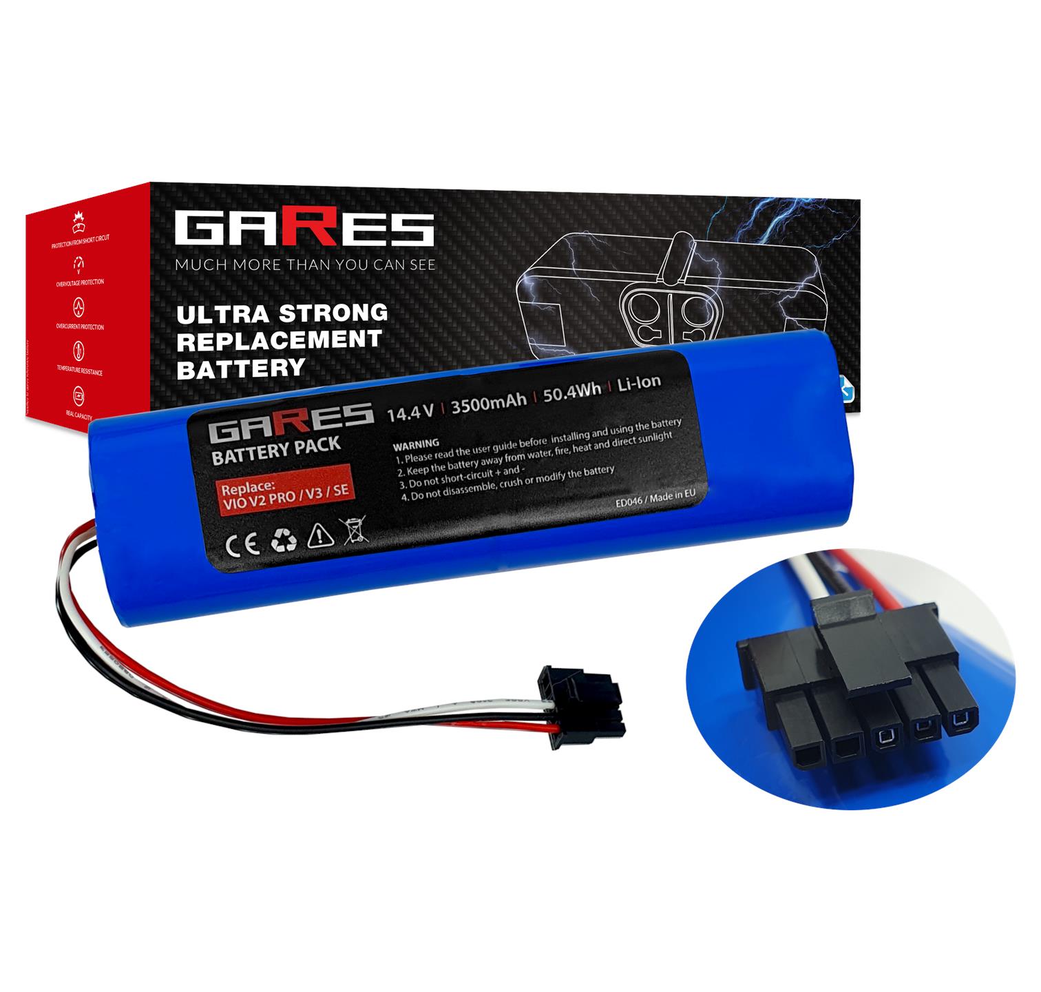 Bateria do Viomi V2 Pro V3 Se STYTJ02YM Vacuum Mop Pro 14V 3,5Ah