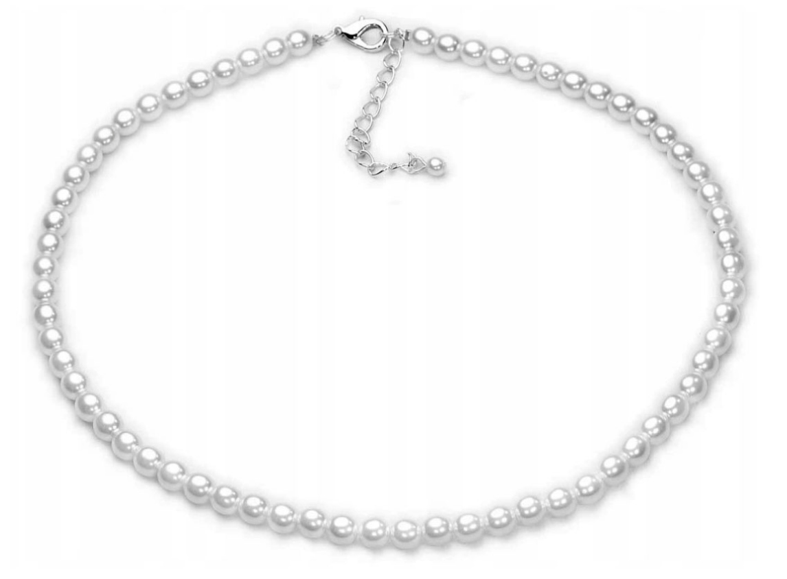 

Oryginalne Perełki Naszyjnik Choker Młodzieżowy