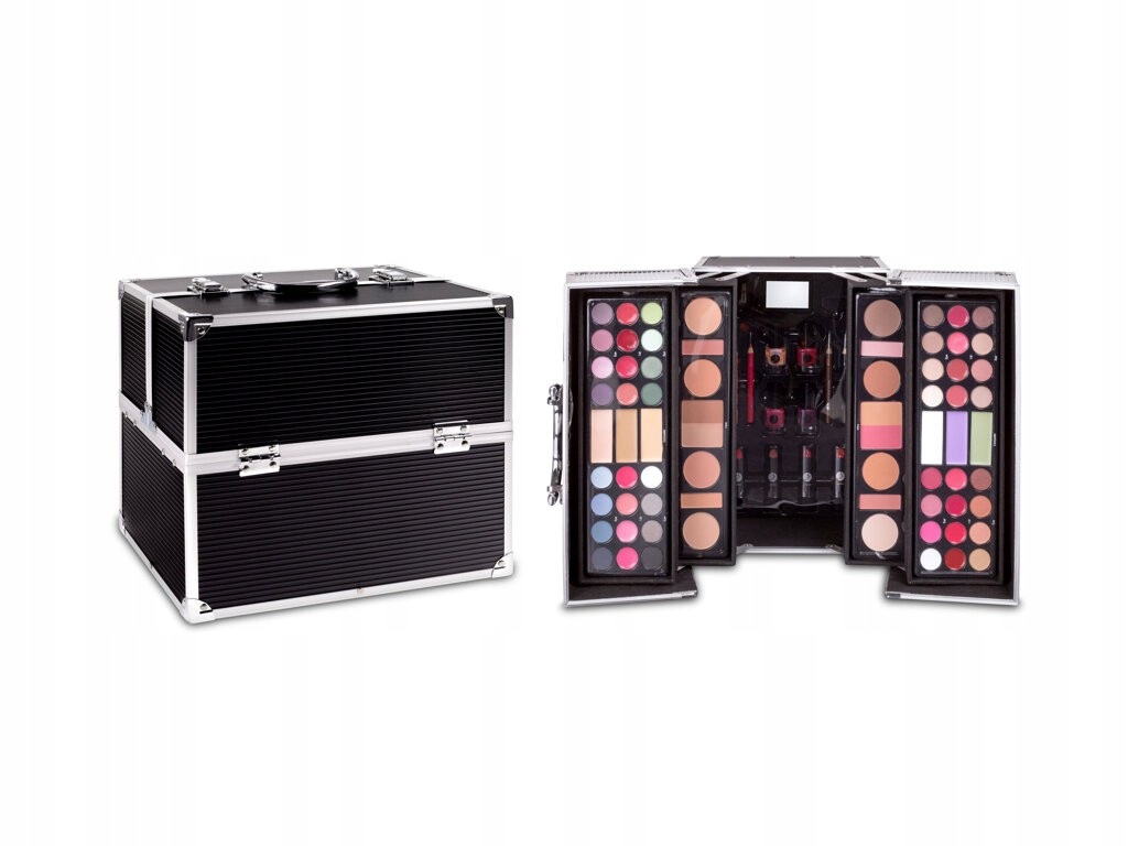 2K Model Beauty Train Case Black Sada kosmetických přípravků