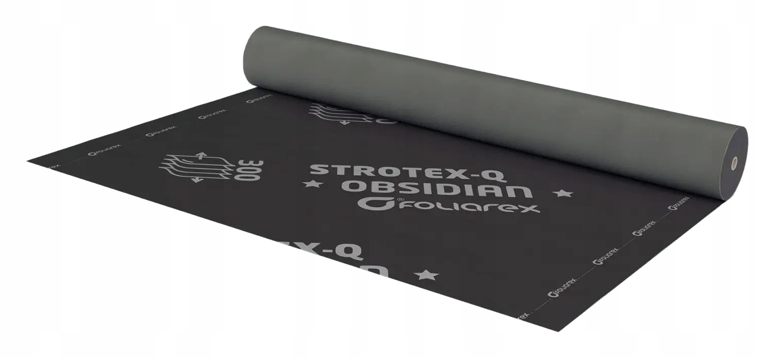 Strešná Membrána Strotex Obsidian 300 g 4 Vrstvy 75 m2 Premium
