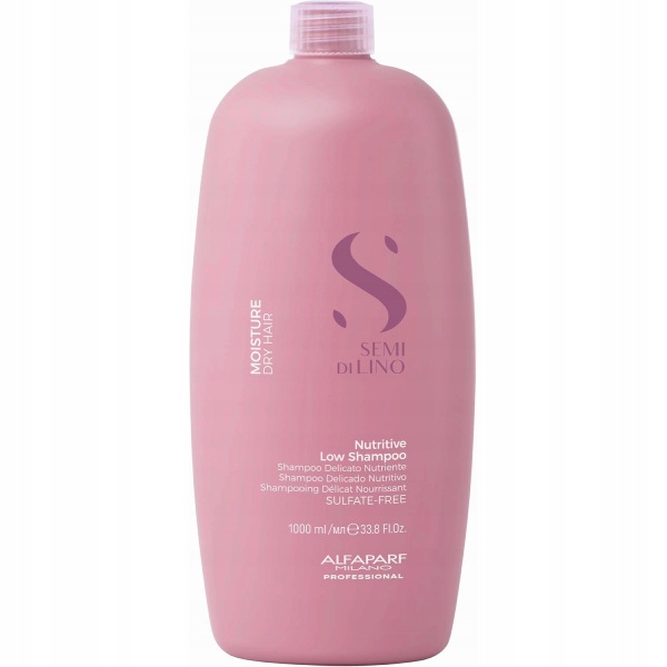 Alfaparf Semi Di Lino Moisture Szampon nawilżający do włosów suchych 1000ml