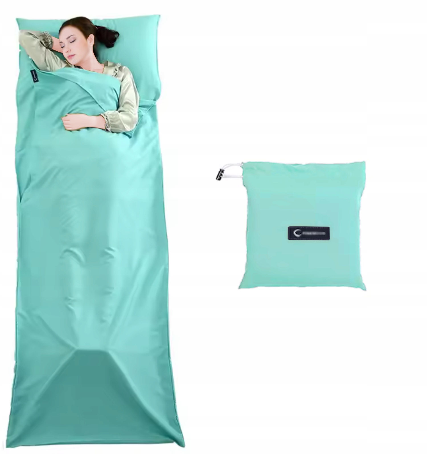 WKŁADKA DO ŚPIWORA POŚCIEL TURYSTYCZNA 210x75cm ŚPIWÓR LETNI POKROWIEC