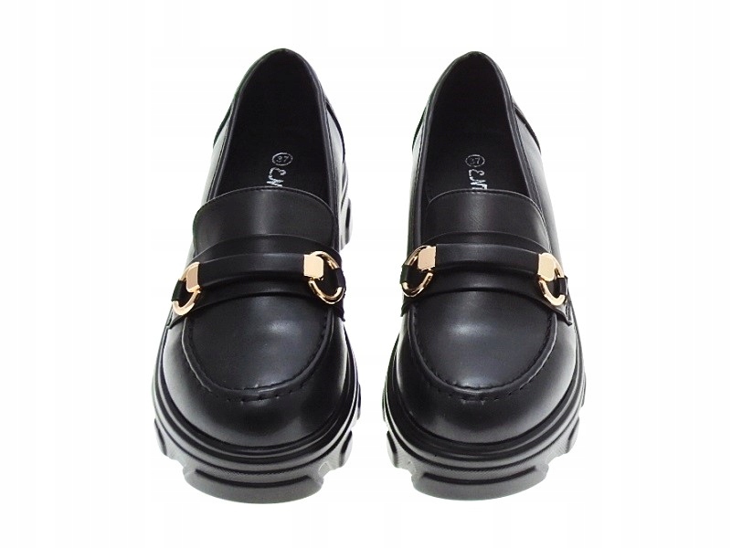 DAMSKIE MOKASYNY PLATFORMA BLACK r.41 Kod producenta 9359