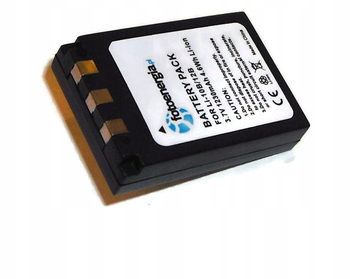 

Bateria do Sanyo DB-L10 Olympus Li-12B VPC-J2