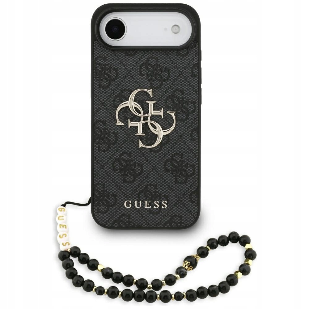 Pouzdro Guess 4G Strap 4G Classic Logo pro iPhone Air černé