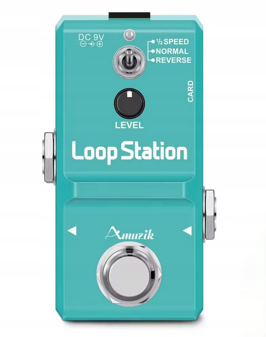 Amuzik Loop Station – Efekt pro basovou kytaru a klávesnici s nahráváním