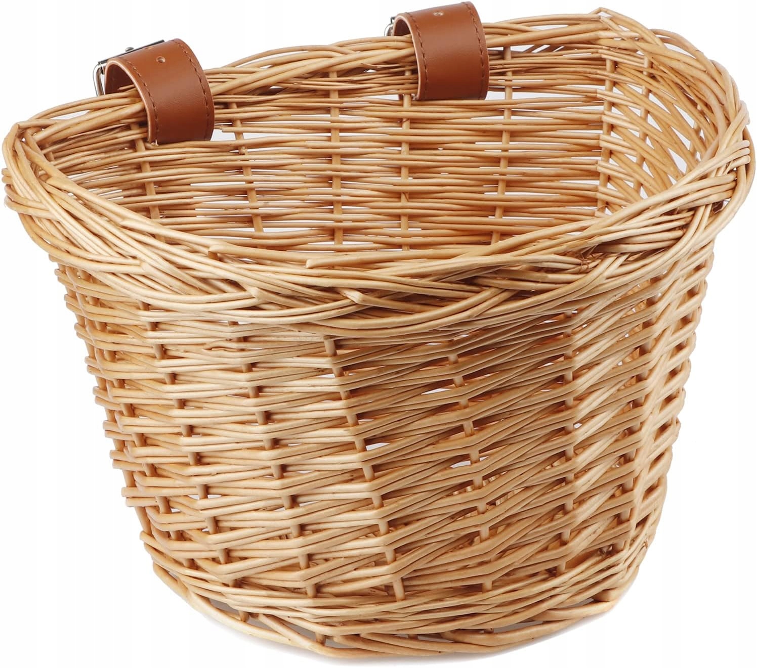 Koszyk Do Roweru Dziecięcego Wiklinowy Ręcznie Robiony Handmade Naturalny
