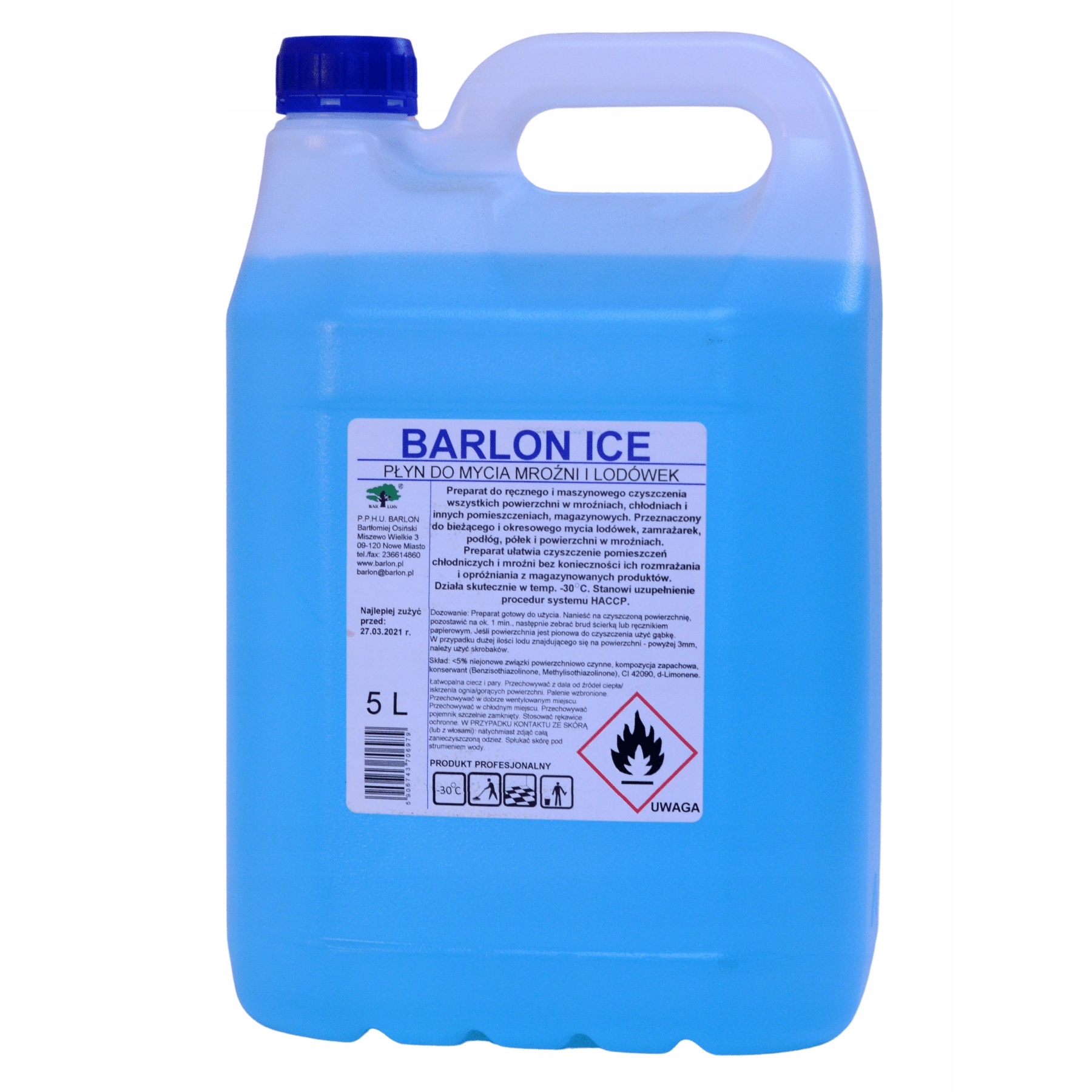 

Profesjonalny płyn do mycia chłodni i lodówek 5 L