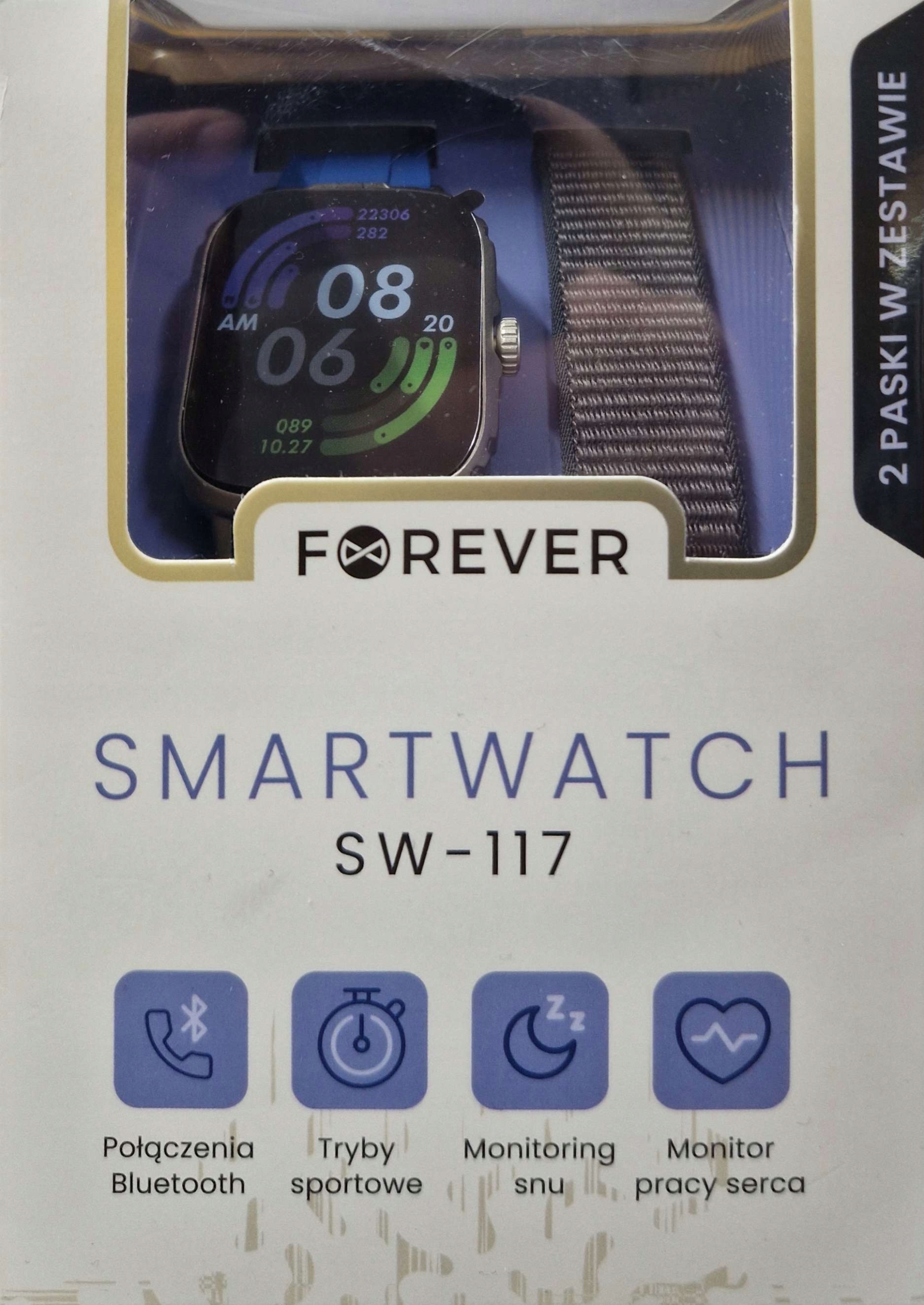 Chytré Hodinky forever Sw 117 2 řemínek sportovní hodinky Dárek