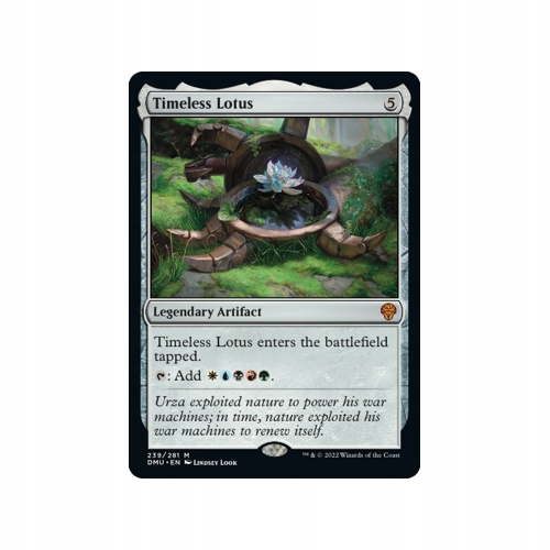 Mtg Timeless Lotus (Mythic Rare)