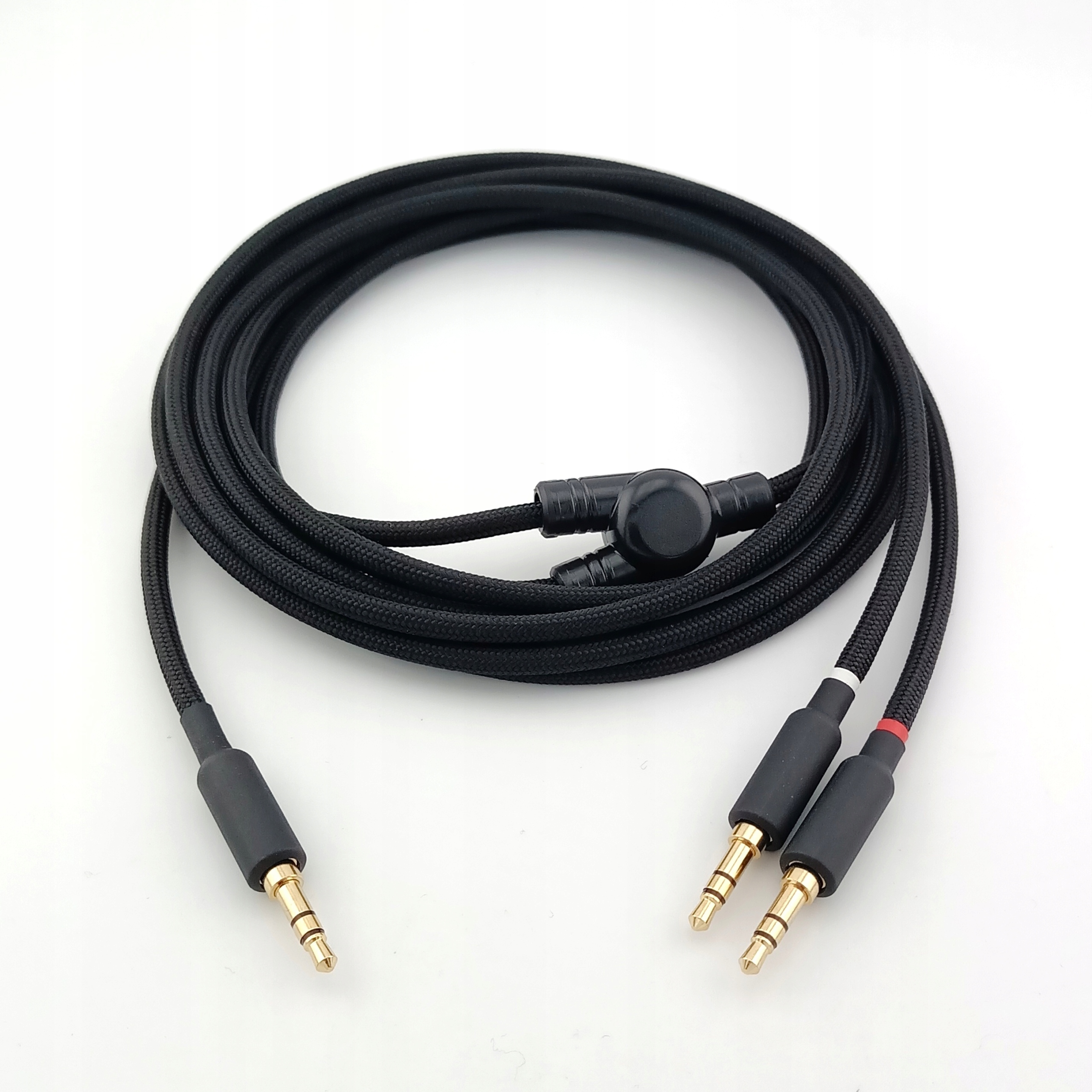 Ręcznie wykonany kabel Aux do głośników 3,5mm 2 x 3,5mm warianty dł. 2m