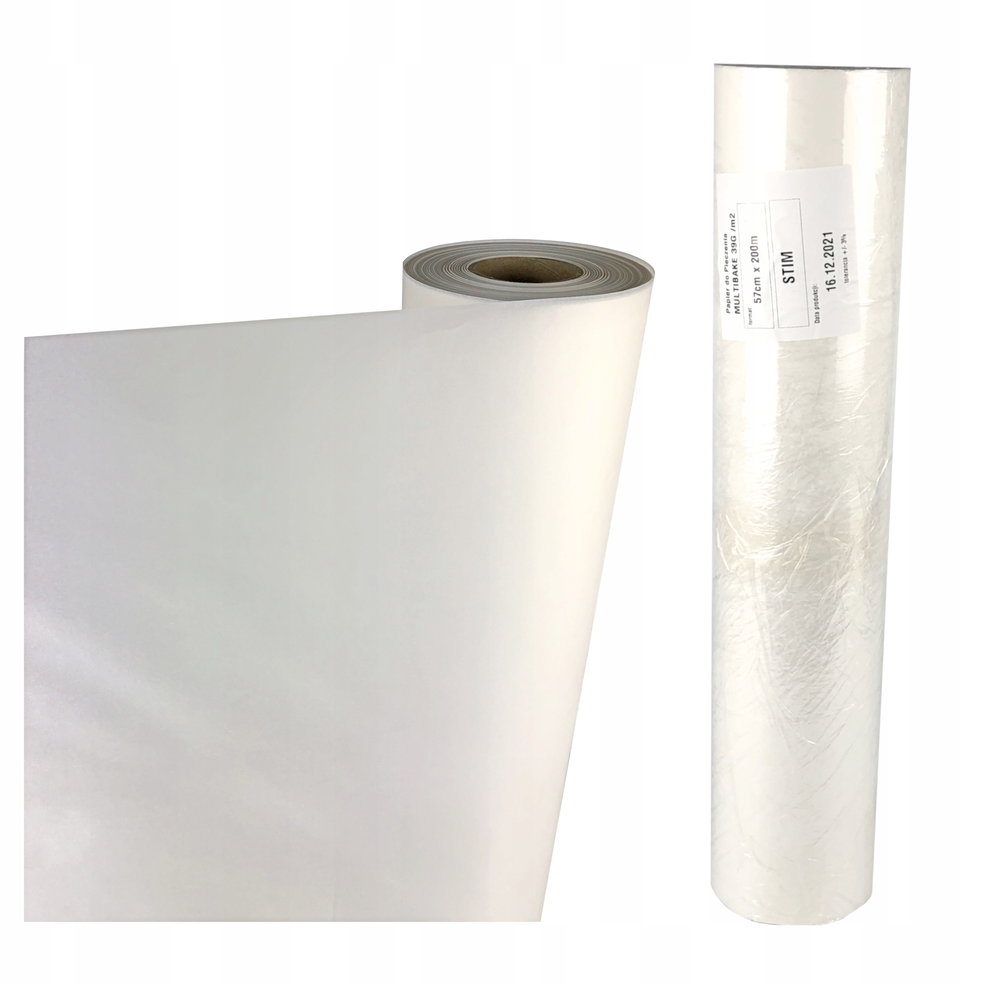 

Papier Do Pieczenia silikonowany 57cm 200m Biały