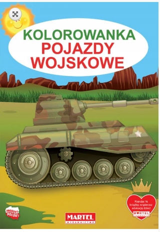 

Kolorowanka malowanka Pojazdy Wojskowe MAR-24