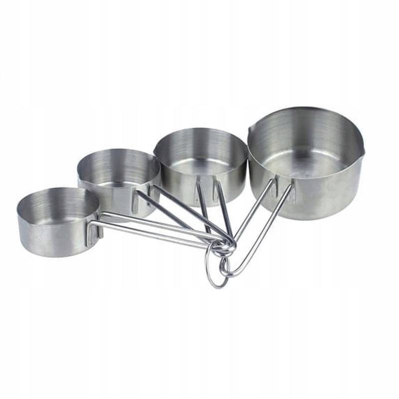 

Kubki Pomiarowe Miarki Kuchenne Inox Komplet 1501