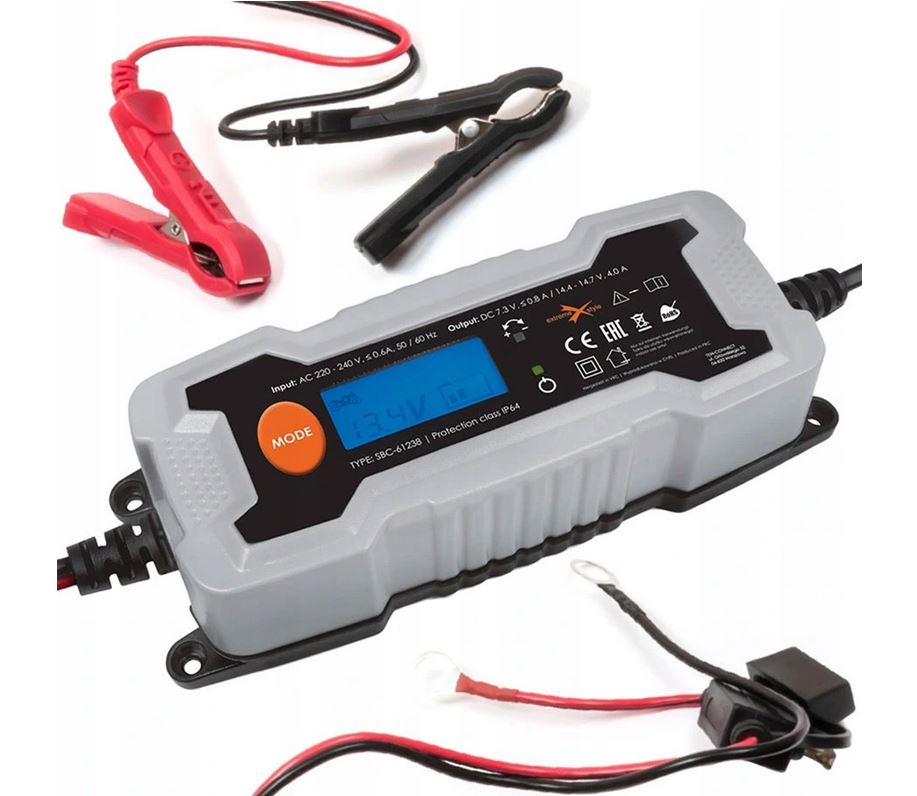 

Inteligentny prostownik ładowarka do akumulatora