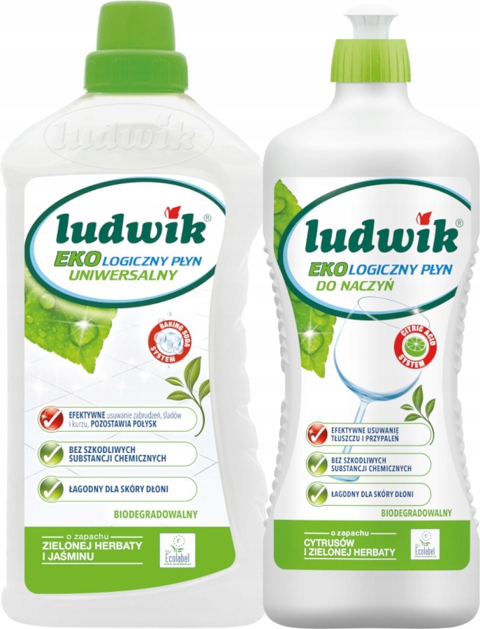 

Ludwik Ekologiczny do Naczyń 0,9L i Uniwersalny 1L
