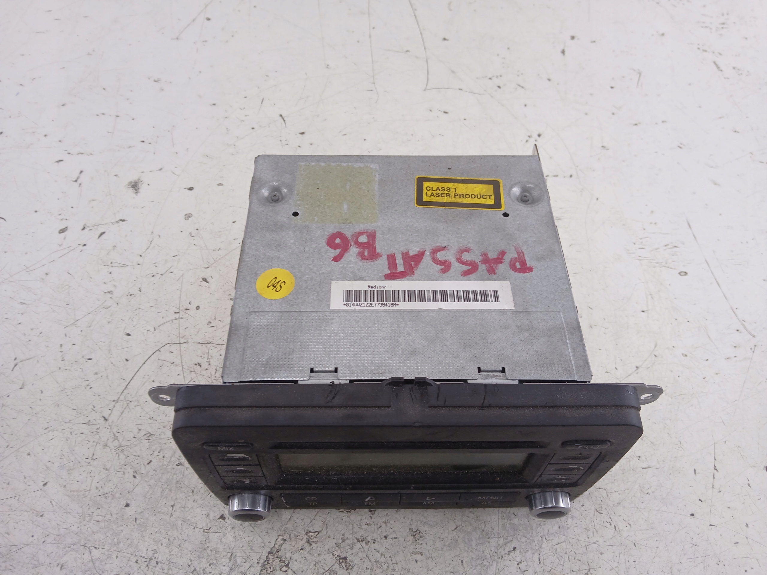 VW GOLF V PASSAT B6 RADIO FABRYCZNE CD 1K0035186P