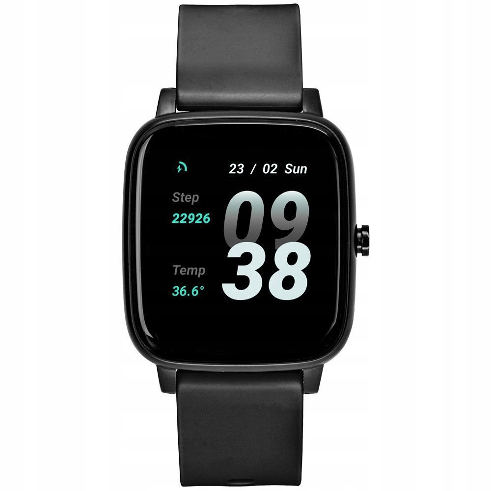 Chytré Hodinky Pánské Strand S716USBBVB černý řemínek