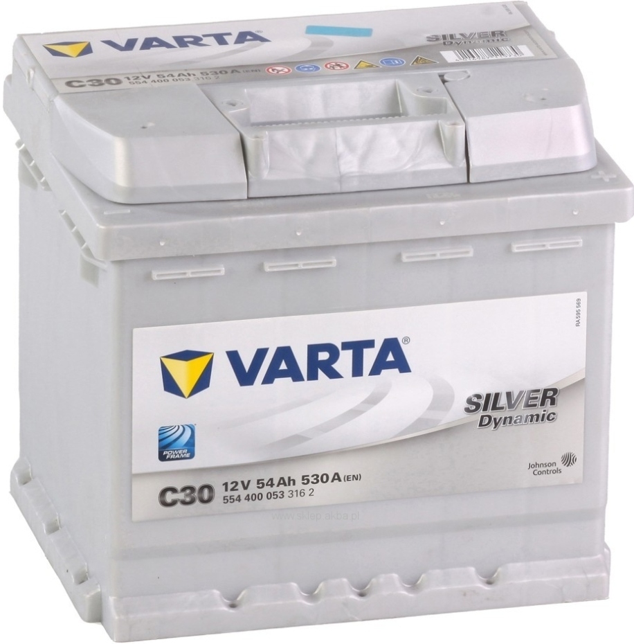 

Akumulator Varta Silver 54AH 530A C30