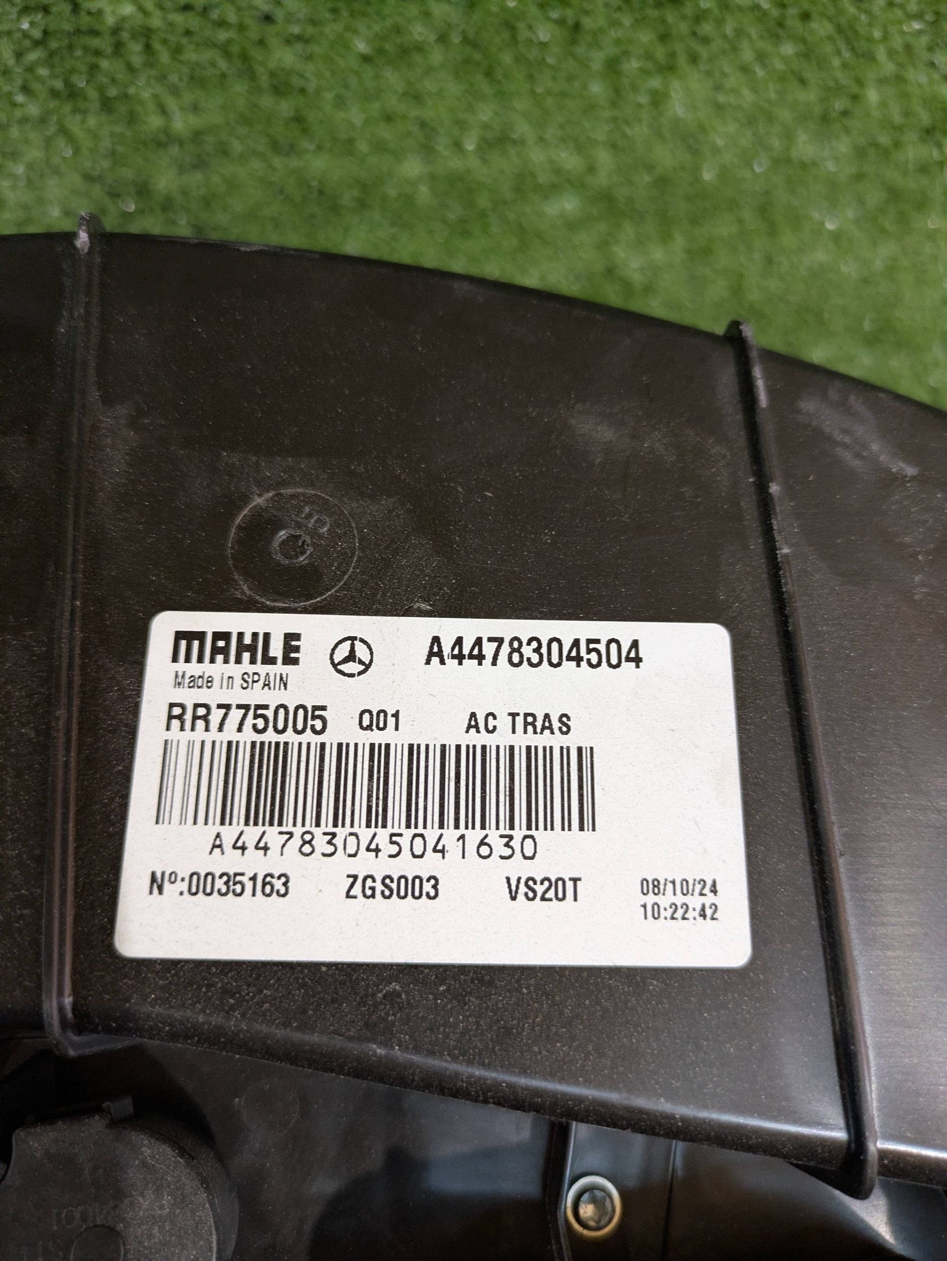 heater heating MERCEDES VITO W447 LIFT 25