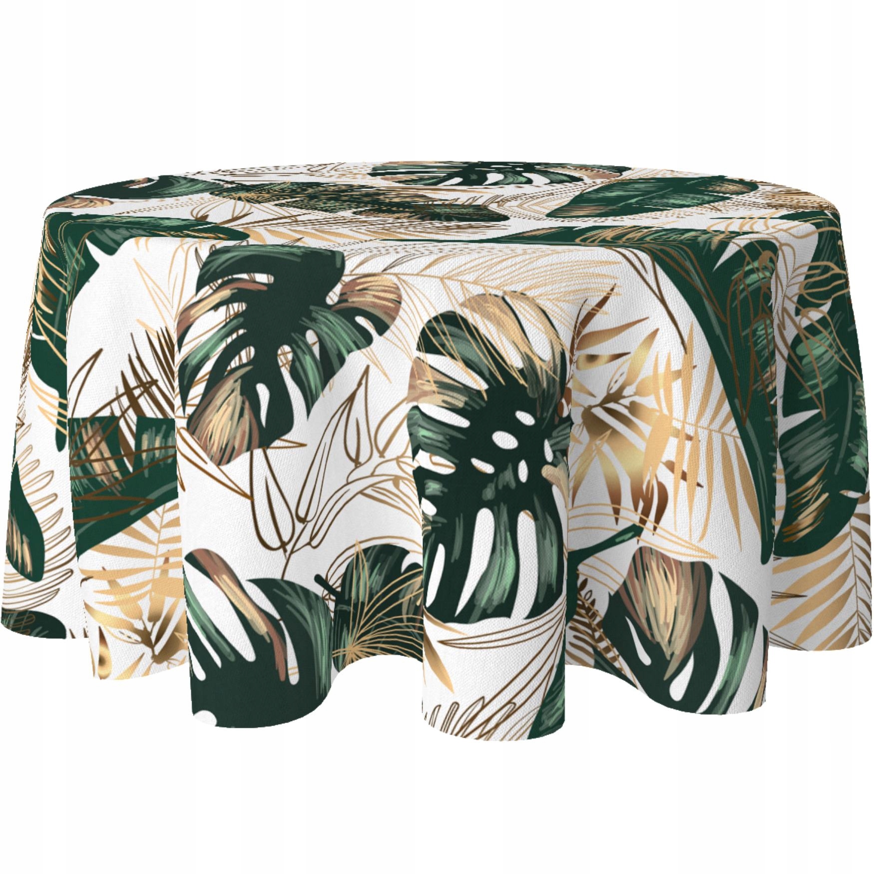 OBRUS OKRĄGŁY NA STÓŁ DEKORACYJNY 120 WZÓR KOŁO 050