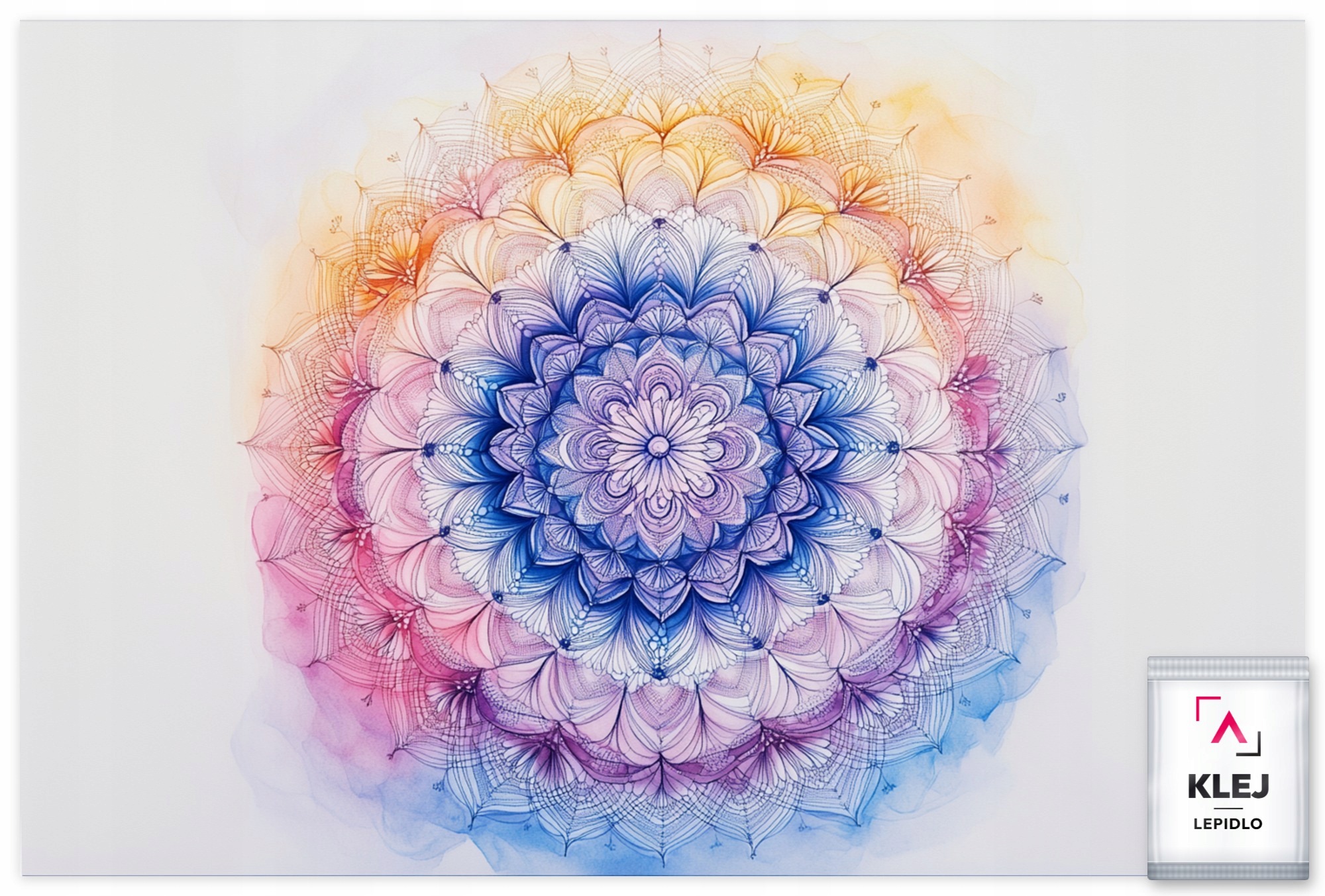 Fototapeta Flizelina Mandala Krajka Harmonie Zen Meditace 416x254 130g