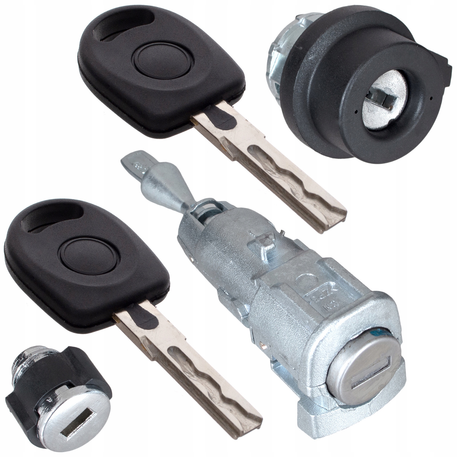 Vw Golf V MK5 2003+ Spínač Zapalování Vložka zámku levých dveří Úložný prostor