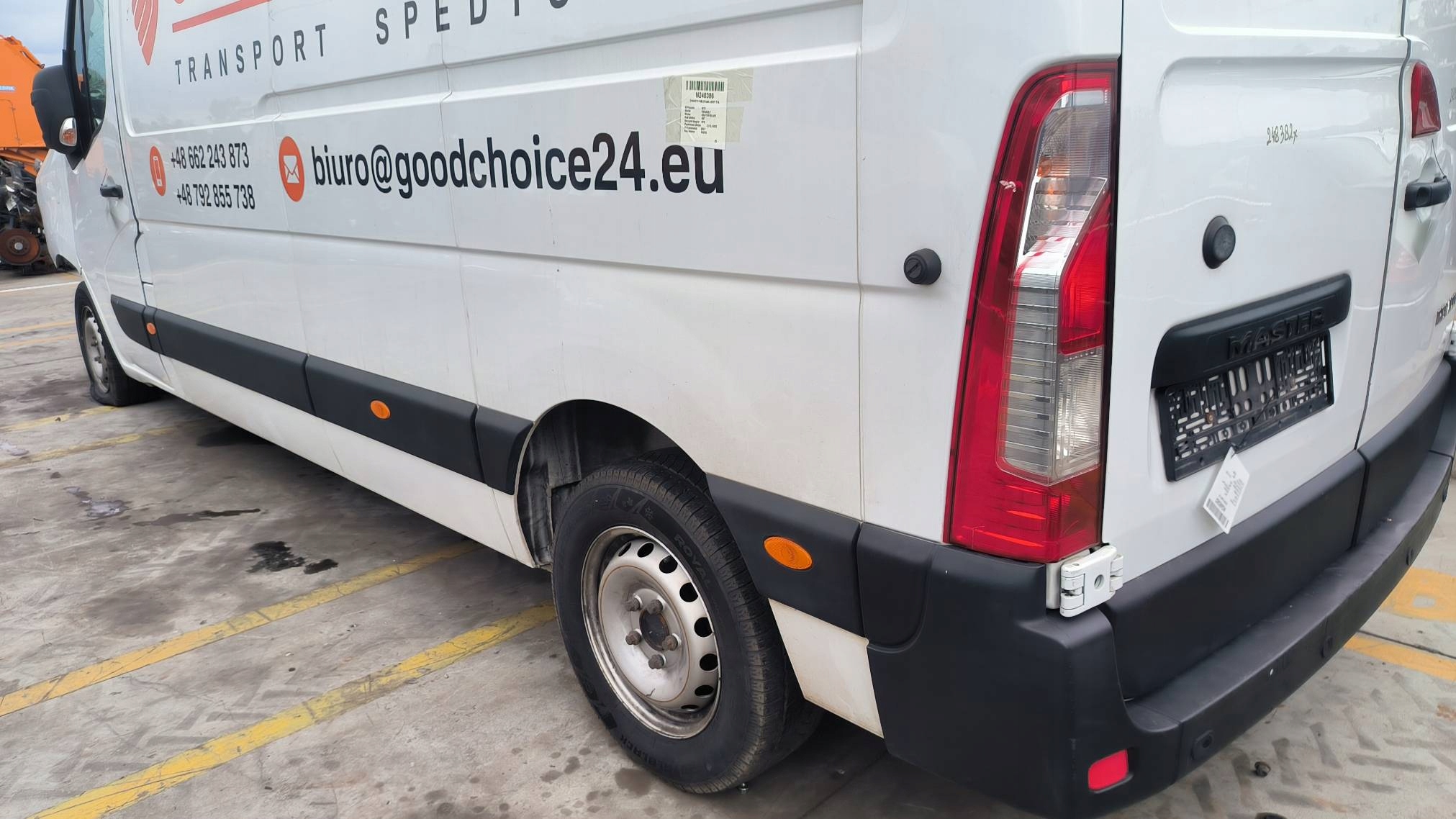 LONGHERONE parafango sinistra posteriore lungo 2021 RENAULT MASTER III LIFT