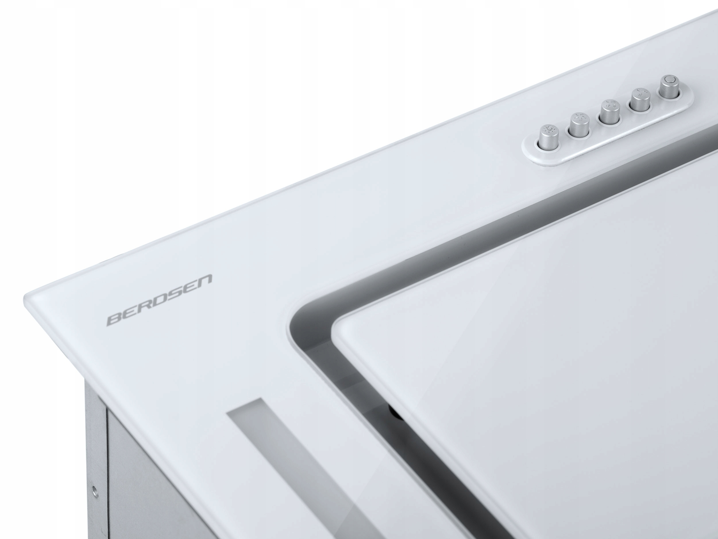 OKAP KUCHENNY PODSZAFKOWY SZKŁO LED 52cm BERDSEN Model BE-52A