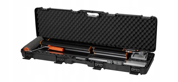 Zestaw noży, teleskop, wałek w walizce SOLID 6419