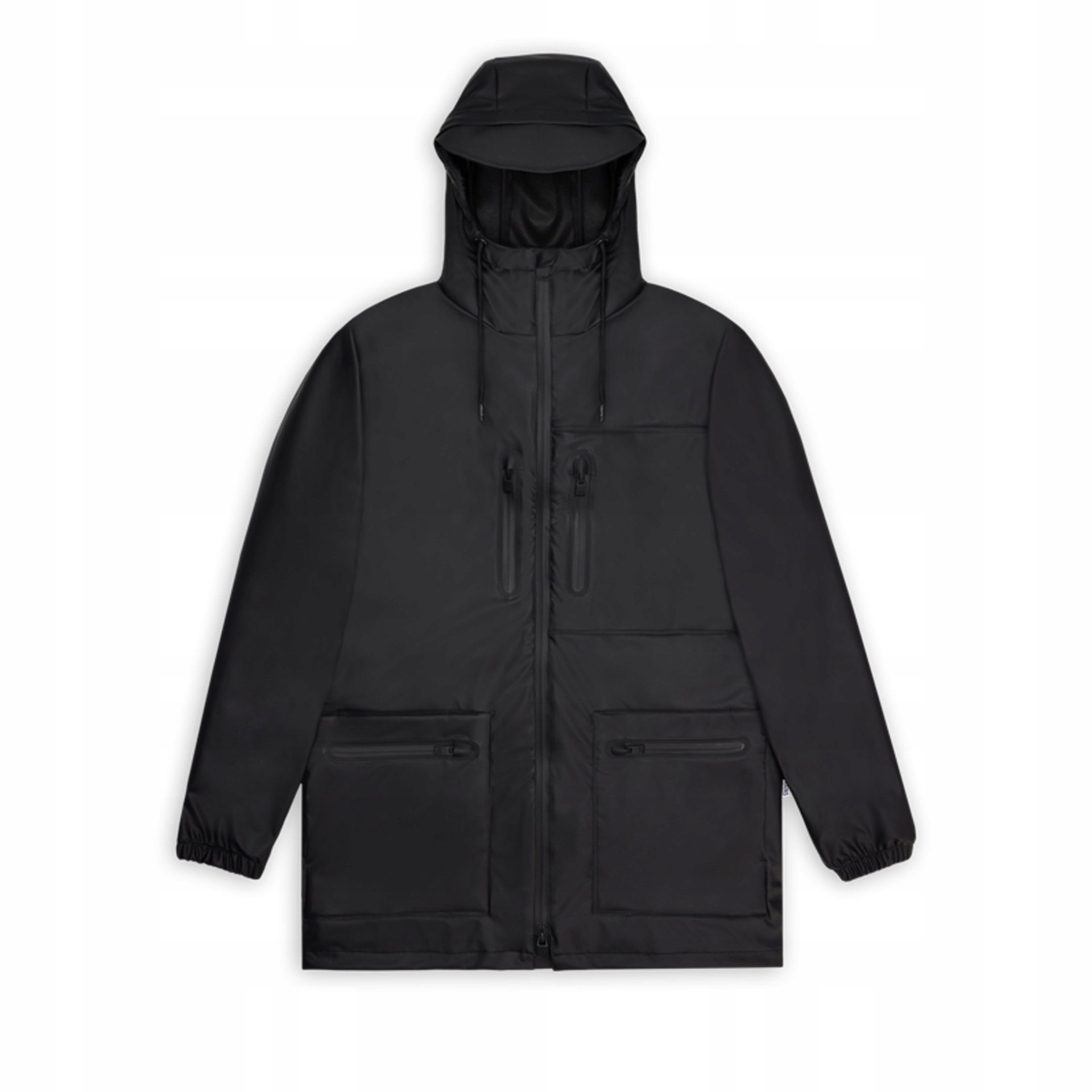 Unisexová bunda Rains Cargo Black L